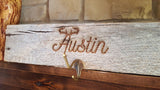 Limited Edition-Rustic Personalized Wood Coat/ Towel Hanger/Deer/Antler/Hunting/Rustic